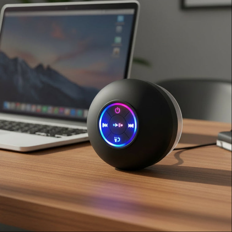 Waterproof Bluetooth Speaker LED Light
