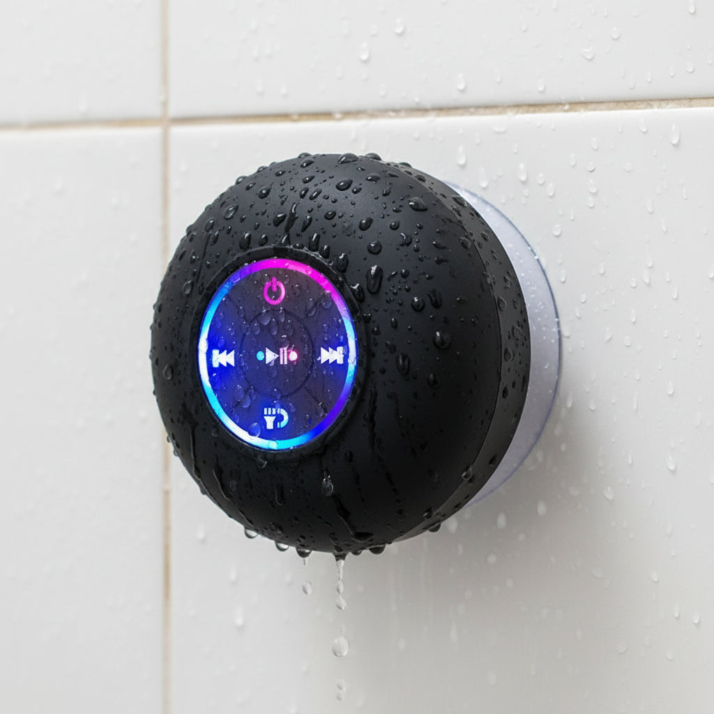 Waterproof Bluetooth Speaker LED Light
